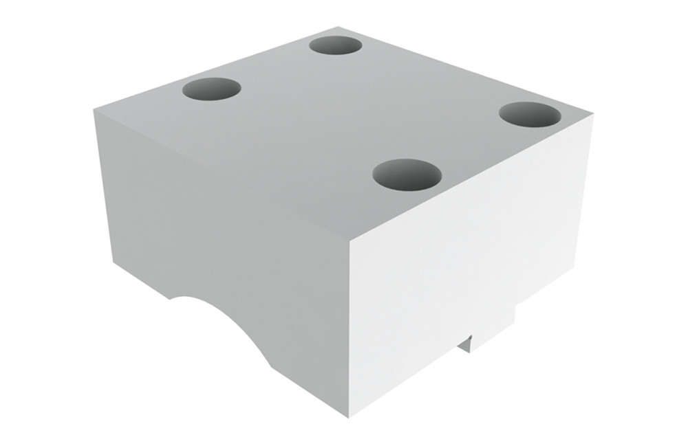 Picture of WNT/Ceratizit 80890764 Soft Jaw, Fixed Soft Jaw, Steel, Fixed