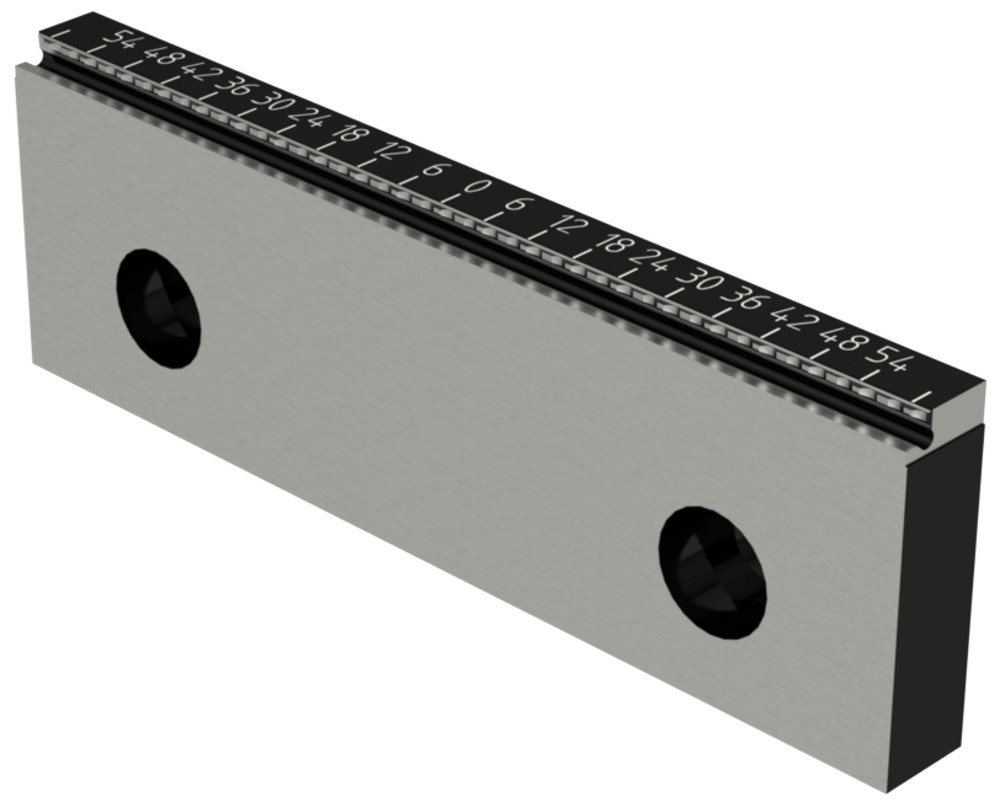 Picture of WNT/Ceratizit 8089236200 Pre-Stamp Jaw F. Lang Pre-Stamp Station Stepped Jaw Embossed Profile