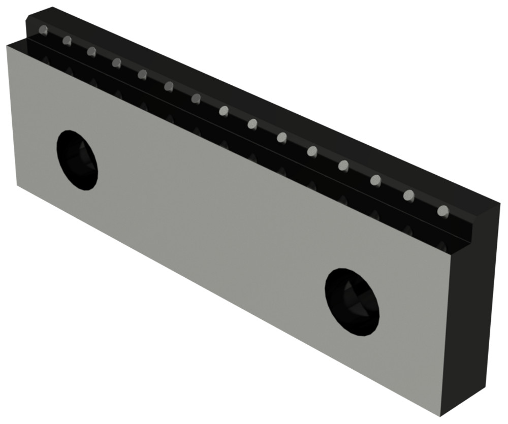 Picture of WNT/Ceratizit 8089237500 Stepped Carbide Grip Jaw Stepped Jaw, Carbide Grip 5 Mm