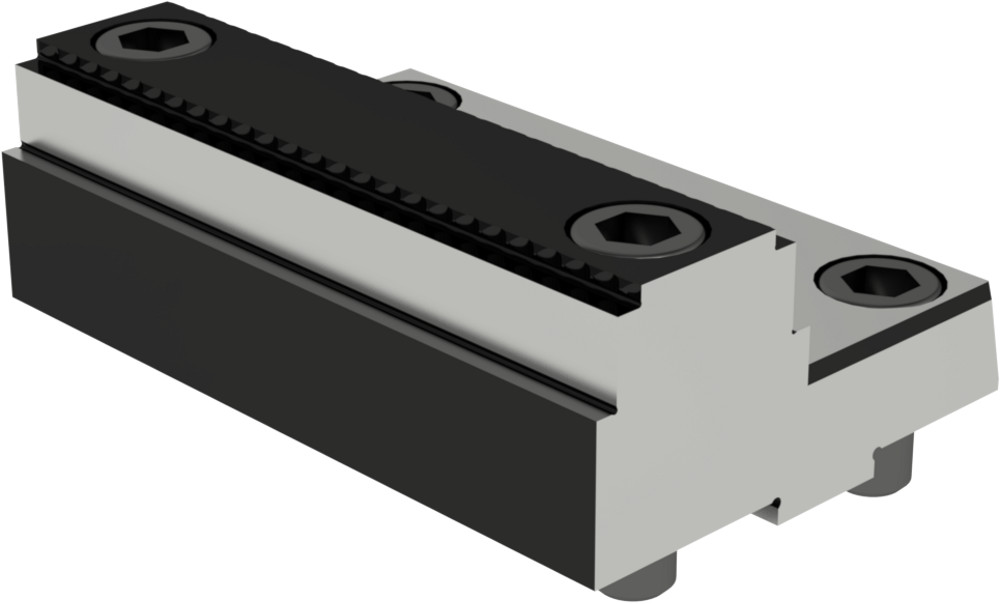 Picture of WNT/Ceratizit 8089835000 Reversible Grip Jaw 3mm Indexable jaw, GRIP 3 mm, 16 mm smooth step, on both sides