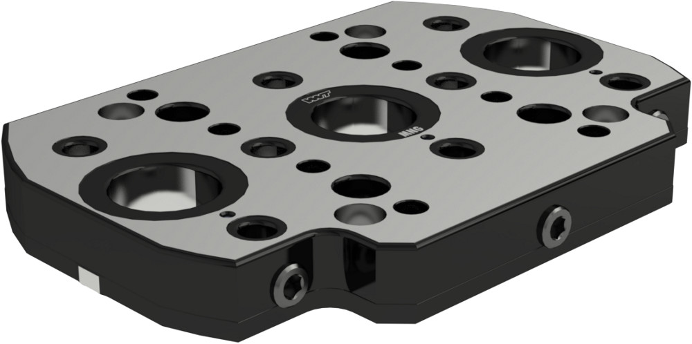 Picture of WNT/Ceratizit 80899230 Fixturing and clamping MNG – 3 location base plate, 270 x 190 mm