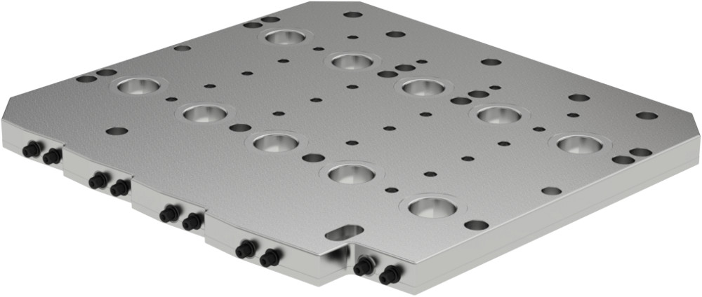 Picture of WNT/Ceratizit 8089963300 MNG – 10 location base plate, 496.5 x 532 mm