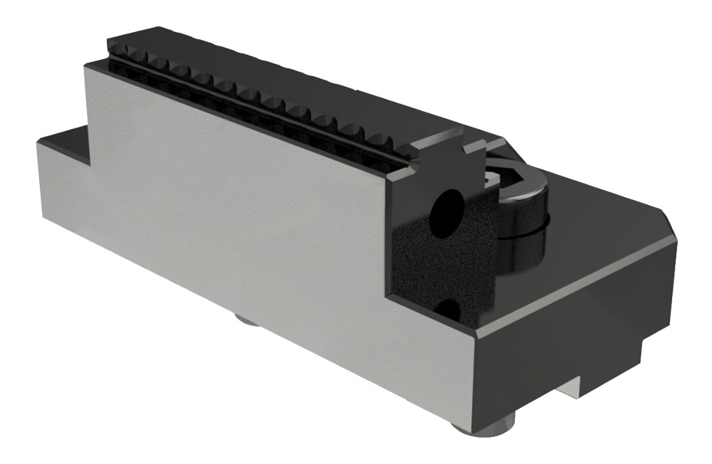 Picture of WNT/Ceratizit 80901305 Indexable Grip Jaw, Fixed 5-Axis Reversible Grip Jaw, Width 65 Mm, Fixed