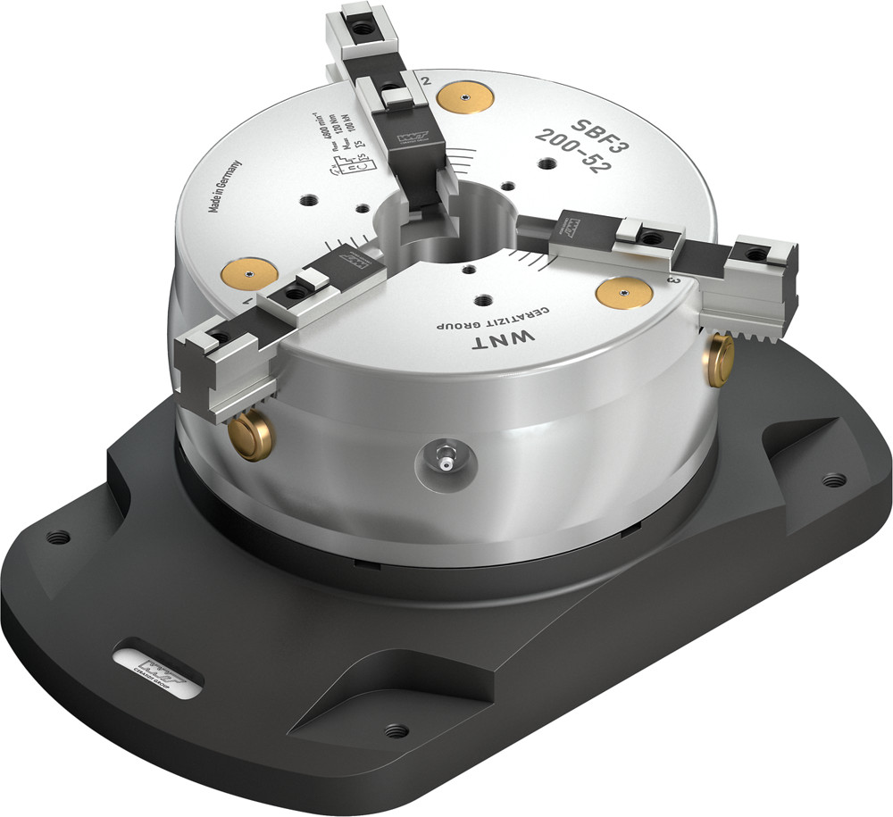 Picture of WNT/Ceratizit 8091320000 Sbf 3 Three-Jaw Chuck (Ø 200 Mm) With Console