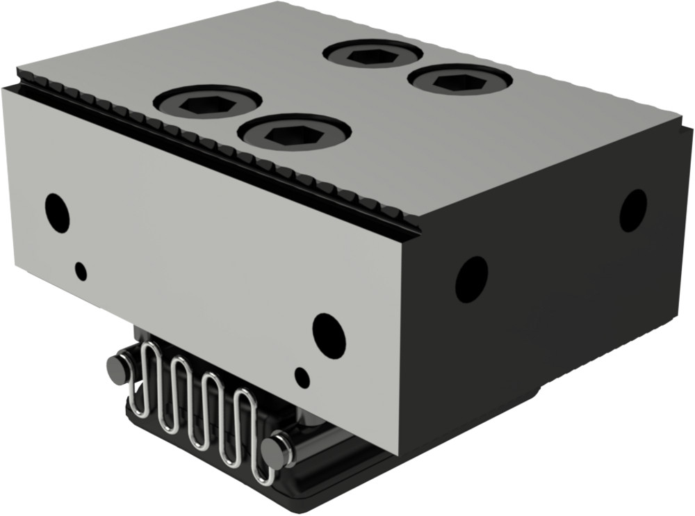 Picture of WNT/Ceratizit 8091431800 Fixed Block Jaw Stop Jaw, Fixed, Grip 2,9 Mm