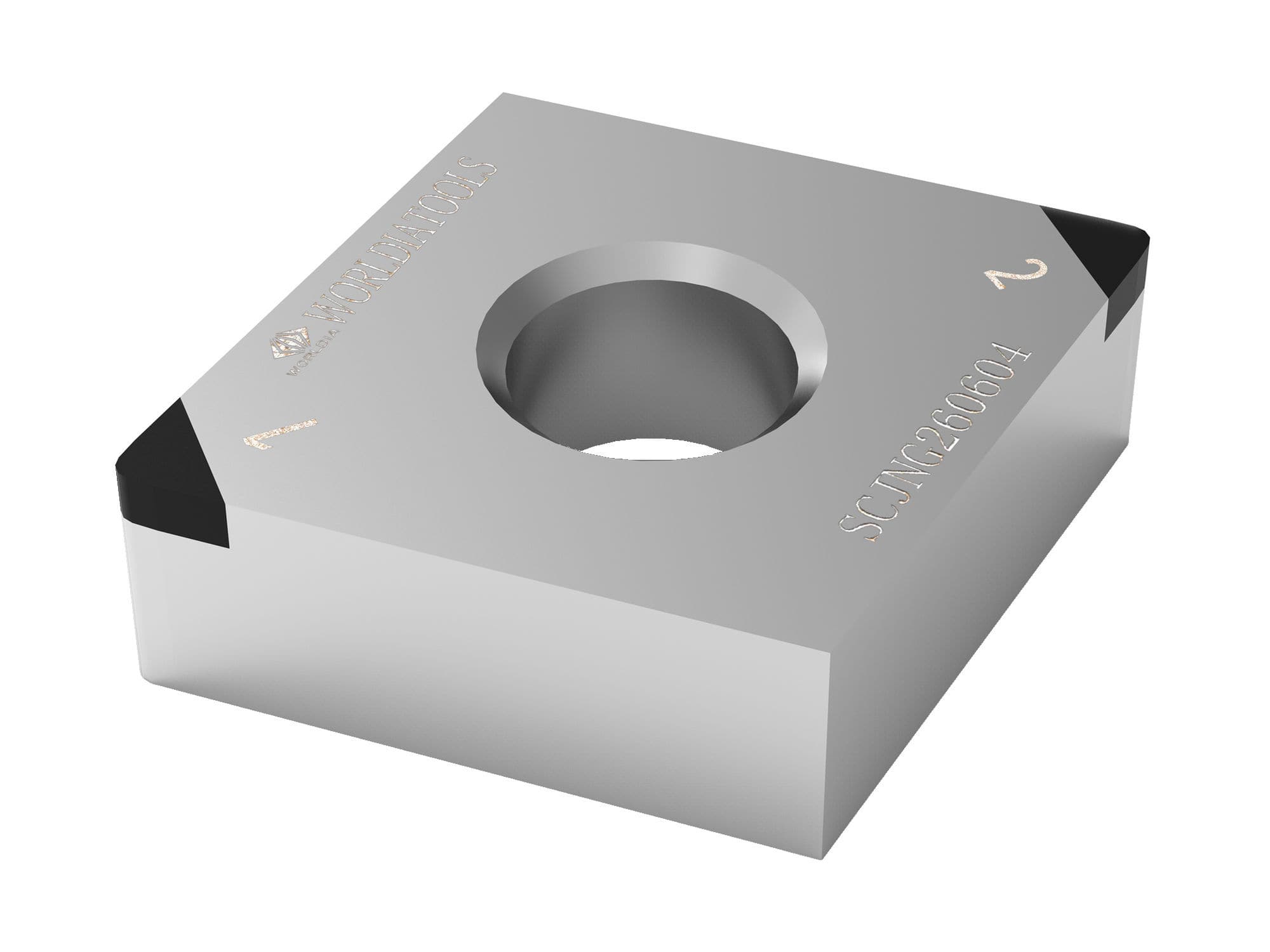 Picture of CCGW 09T304-2N MKN20 Worldia 80.0 ° Positive CBN Finishing, Medium