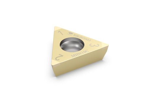 Picture of TCGW 110308-3N MKN10 Worldia Triangle Positive CBN Finishing, Medium
