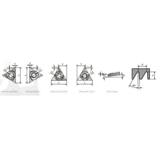 Picture of Xactform 16NL 16'' AMBUT K27C Insert Iso Thread Full Profile TiAlN 16.00TPI Buttress