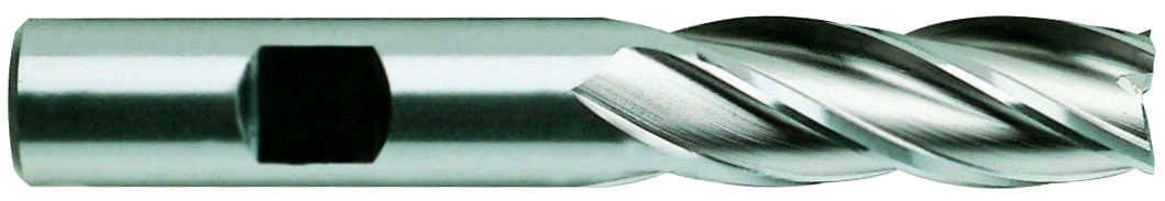 Picture of YG-1 04394CN Dia 7/8 SH 0.8750 LOC 1.8750 OAL4.1250 End Mill Standard Flute Standard Helix Cobalt TiN Single End Square Sharp General Purpose