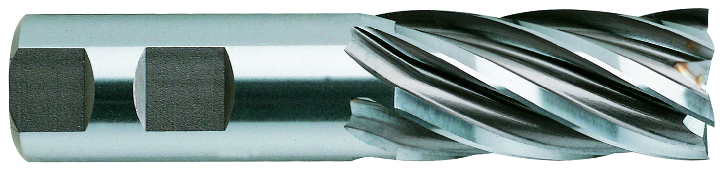Picture of YG-1 07322CE Dia 1/2 SH 0.50 LOC 1.2500 OAL3.2500 End Mill Standard Flute Standard Helix Cobalt TiAlN Single End Square Sharp General Purpose