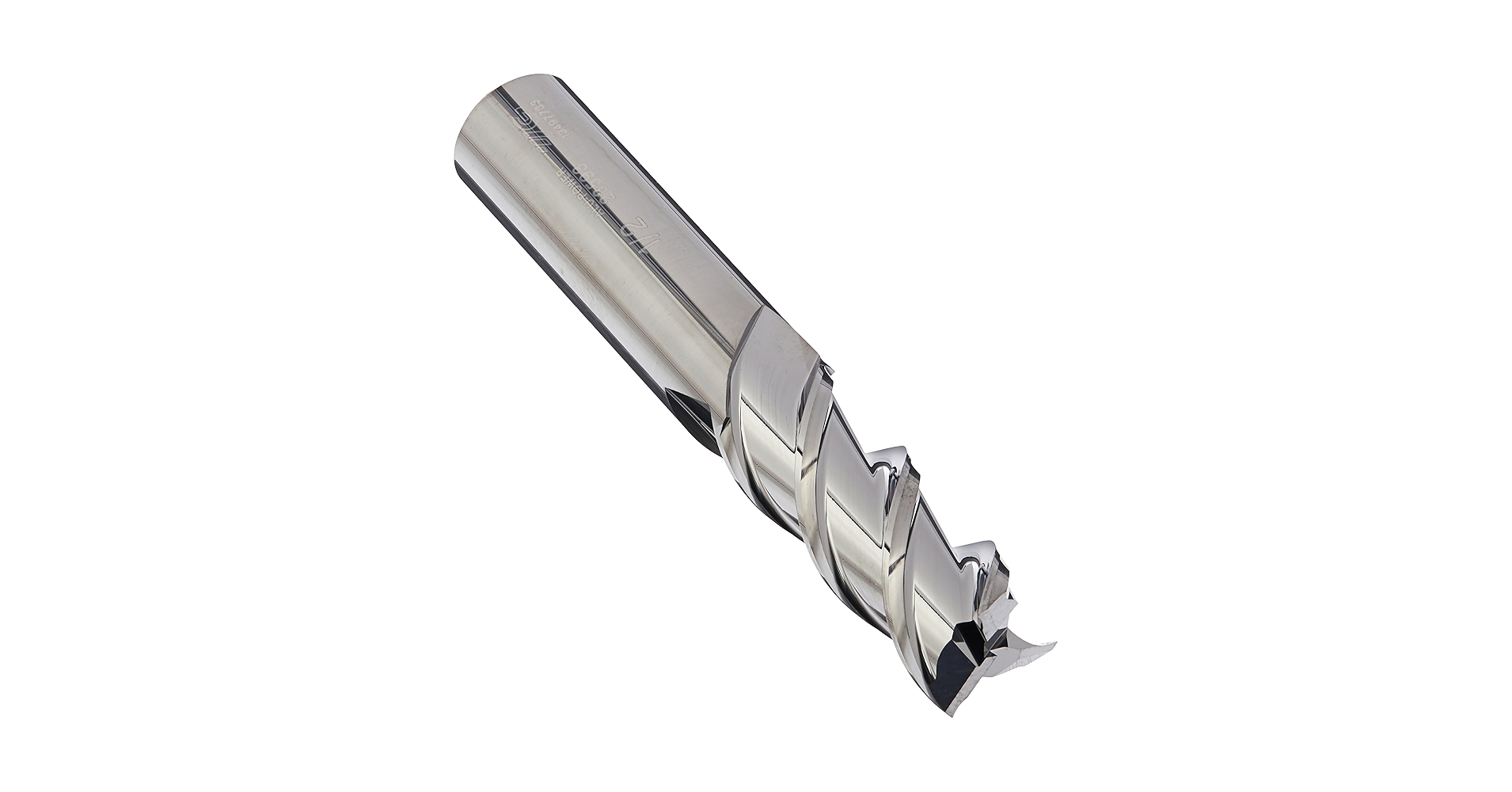 Picture of YG-1 20519 Dia 5/8 SH 0.6250 LOC 1.6250 OAL3.7500 End Mill Standard Flute High Helix Powder Metal Uncoated Single End Square Sharp ASP