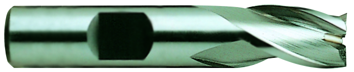 Picture of YG-1 22261CN Dia 3/32 SH 0.2500 LOC 0.1563 OAL1.0160 End Mill Standard Flute Standard Helix Cobalt TiN Single End Square Sharp General Purpose