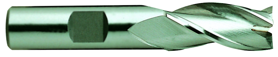 Picture of YG-1 23265CN Dia 1/8 SH 0.2500 LOC 0.3125 OAL1.3430 End Mill Standard Flute Standard Helix Cobalt TiN Single End Square Sharp General Purpose