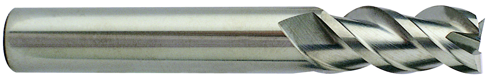 Picture of YG-1 28588TC Dia 7/16 SH 0.4375 LOC 1.2500 OAL2.7500 End Mill Standard Flute High Helix Carbide TiCN Single End Square Sharp Alu-Power End Mill