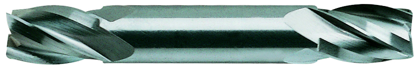 Picture of YG-1 33557TF Dia 7/64 SH 0.1250 LOC 0.1875 OAL1.50 End Mill Standard Flute Standard Helix Carbide TiAlN Double End Square Sharp Carbide EndMillS