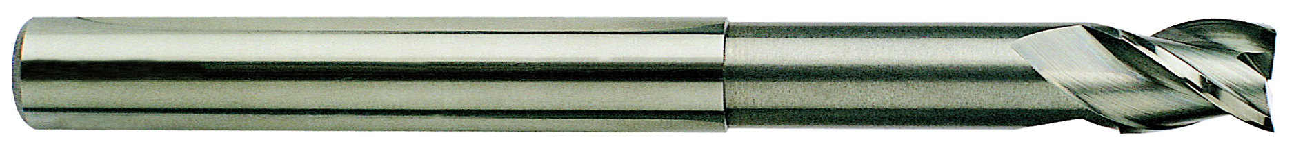 Picture of YG-1 40573TC Dia 1/4 SH 0.2500 LOC 0.3750 OAL4.00 End Mill Standard Flute Standard Helix Carbide TiCN Single End Square Sharp Alu-Power End Mill
