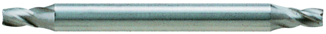 Picture of YG-1 52268CN Dia 5/32 SH 0.1875 LOC 0.2343 OAL2.00 End Mill Standard Flute Standard Helix Cobalt TiN Double End Square Sharp General Purpose