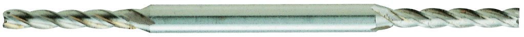 Picture of YG-1 54264CE Dia 1/8 SH 0.1875 LOC 0.7500 OAL3.1250 End Mill Standard Flute Standard Helix Cobalt TiAlN Double End Square Sharp General Purpose