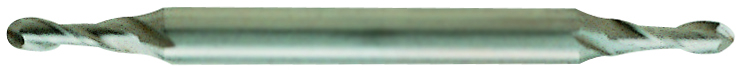 Picture of YG-1 56262 Dia 7/64 SH 0.1875 LOC 0.3281 OAL2.2500 End Mill Standard Flute Standard Helix Cobalt Uncoated Double End Ball NoseBall General Purpose