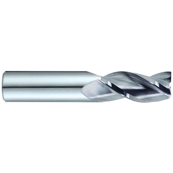 Picture of YG-1 56584TH Dia 3/8 SH 0.3750 LOC 1.00 OAL2.50 End Mill Standard Flute Standard Helix Carbide Hardslick Single End Corner Radius0.0150 0.38mm - 0.0200 0.51mm Carbide EndMillS