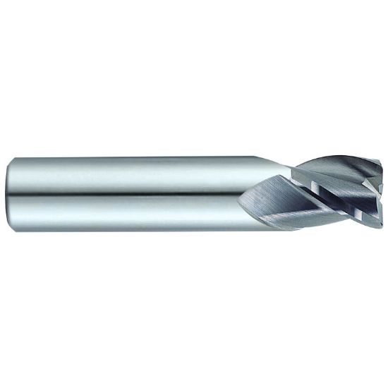 Picture of YG-1 57558TH Dia 1/8 SH 0.1250 LOC 0.2500 OAL1.50 End Mill Standard Flute Standard Helix Carbide Hardslick Single End Corner Radius0.0080 0.20mm - 0.0121 0.31mm Carbide EndMillS