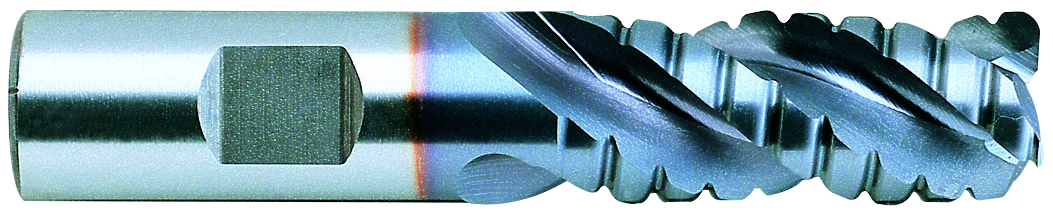 Picture of YG-1 66905PC Dia 3/4 SH 0.7500 LOC 1.6250 OAL3.8750 End Mill Powder Metal TiCN Single End Corner Radius0.1200 3.05mm ASP