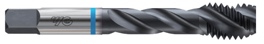 Picture of YG-1 BB283 No.8-32.00TPI Cut Spiral Flute Mod Bottom 2.0P-3.0P Super HSS Steam Oxide