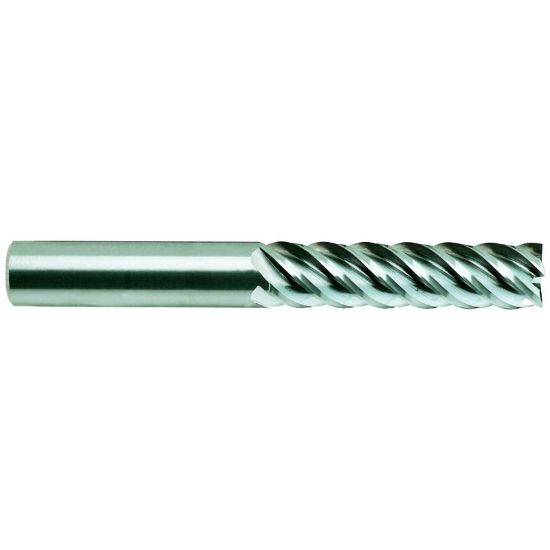Picture of YG-1 E5020064TF Dia 1" SH 1.00 LOC 1.50 OAL 4.00 End Mill Standard Flute High Helix Carbide TiAlN Single End Square Sharp Generic