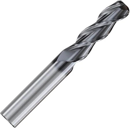 Picture of YG-1 E5G97024 Dia 3/8 SH 0.3750 LOC 0.50 OAL2.00 End Mill Standard Flute Standard Helix Carbide Uncoated Single End Corner Radius0.0100 0.25mm Alu-Power HPC