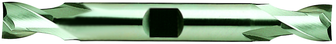 Picture of YG-1 E9984056TF Dia 7/8 SH 0.8750 LOC 1.5625 OAL5.50 End Mill Standard Flute Standard Helix Powder Metal TiAlN Double End Square Sharp Tank-Power End Mill