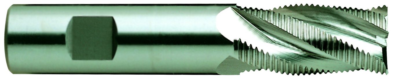 Picture of YG-1 E9990016 Dia 1/4 SH 0.3750 LOC 0.6250 OAL2.4375 End Mill Standard Flute Standard Helix Powder Metal Uncoated Single End Square Sharp Tank-Power End Mill