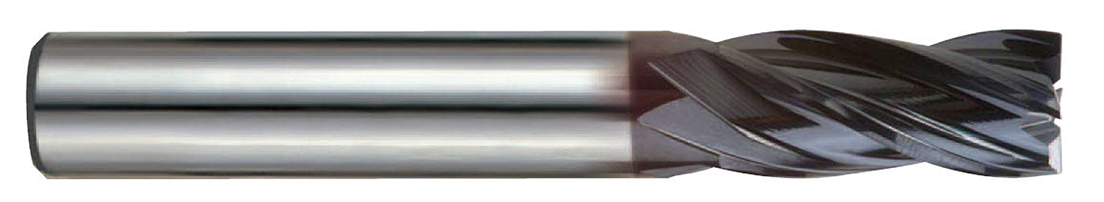 Picture of YG-1 EMD43120 Dia 12mm SH 0.4724 LOC 0.6299 OAL2.8740 End Mill Standard Flute Variable Helix Carbide TiAlN Single End Square Sharp V7 Mill