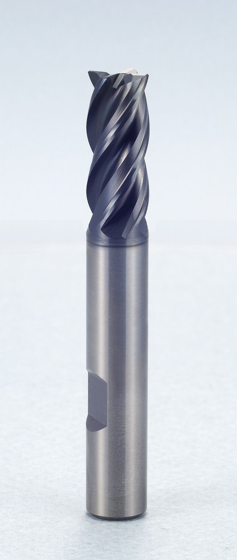 Picture of YG-1 GMF53160 Dia 16mm SH 0.6299 LOC 0.8661 OAL3.2283 End Mill Standard Flute Variable Helix Carbide TiAlN Single End Square Sharp V7 Plus