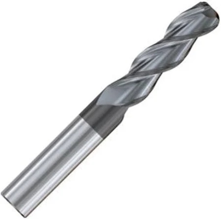 Picture of YG-1 SEME35115 Dia 11.50mm SH 0.4724 LOC 1.1811 OAL3.14 End Mill Standard Flute Standard Helix Carbide TiAlN Single End Square Sharp 4G Mill