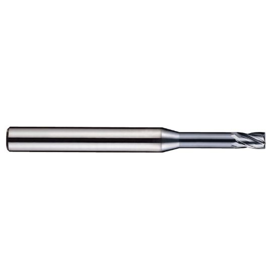 Picture of YG-1 SEME640200126 Dia 2mm SH 0.1575 LOC 0.1181 OAL2.3622 End Mill Standard Flute Variable Helix Carbide TiAlN Single End Corner Radius0.0039 0.10mm 4G Mill