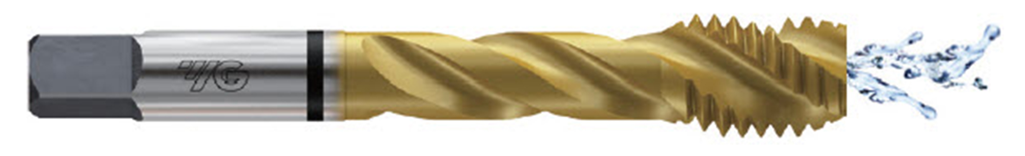 Picture of YG-1 T8315N M6-1.00mm Cut Spiral Flute Bottoming 2.0P-3.0P HSS Uncoated