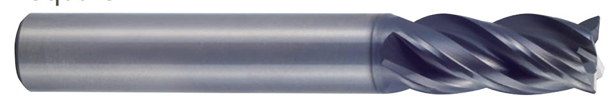 Picture of YG-1 UGMF68933 Dia 3/4 SH 0.7500 LOC 1.8750 OAL4.00 End Mill Standard Flute Variable Helix Carbide TiAlN Single End Square Sharp V7 Plus A