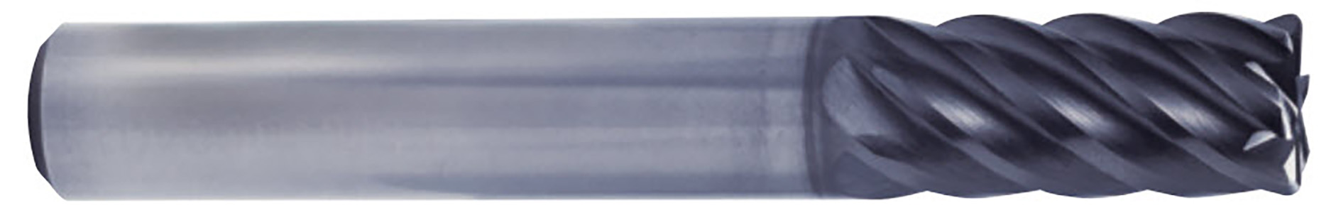 Picture of YG-1 UGMG22869 Dia 1 SH 1.00 LOC 3.2500 OAL6.00 End Mill Standard Flute Variable Helix Carbide TiAlN Single End Corner Radius0.0150 0.38mm V7 Plus A