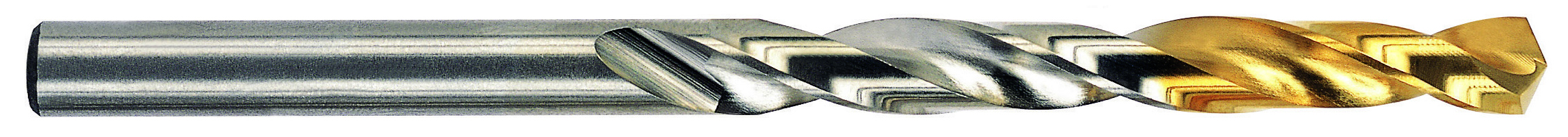 Picture of YG-1 D2GP187202 #55 HSS(M42) Jobbers Length Straight Shank Gold-P Drills