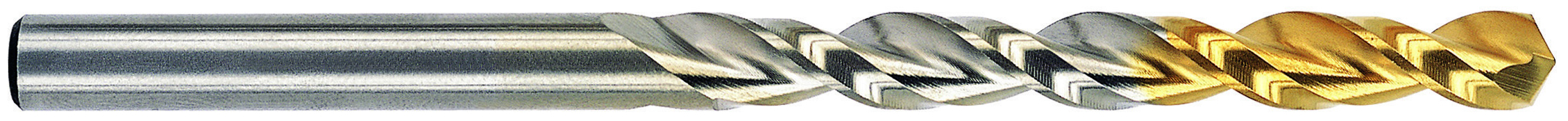 Picture of YG-1 DLGP511012 3/16 HSS(M35) Jobber, WORM PATTERN Type SS Gold-P Drill For Deep HOLES