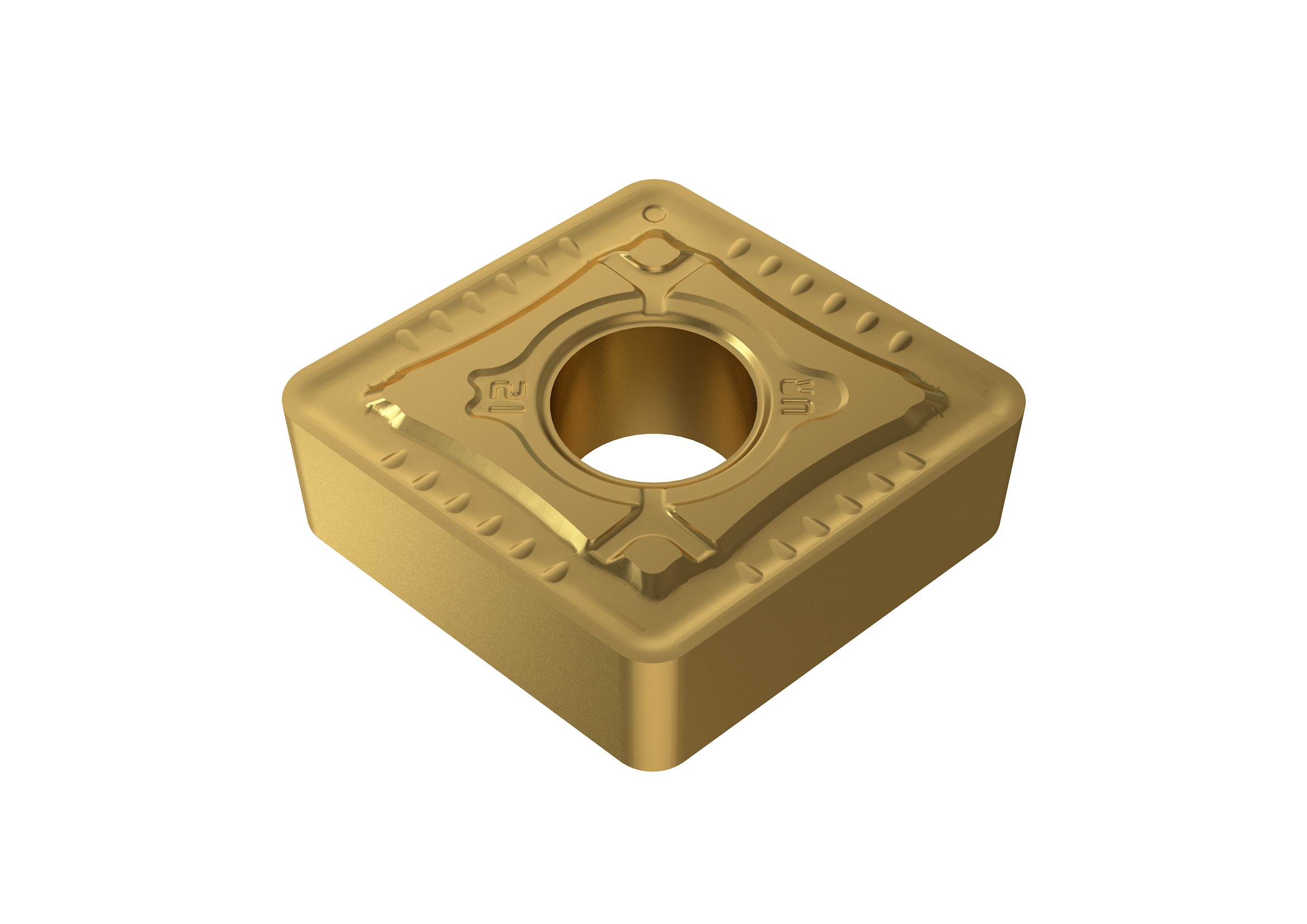 Picture of CNMG433-UR YG801 YG-1 CNMG120412-UR YG801 80.0° Negative Carbide 0.0469 1.19mm Radius Roughing, Medium