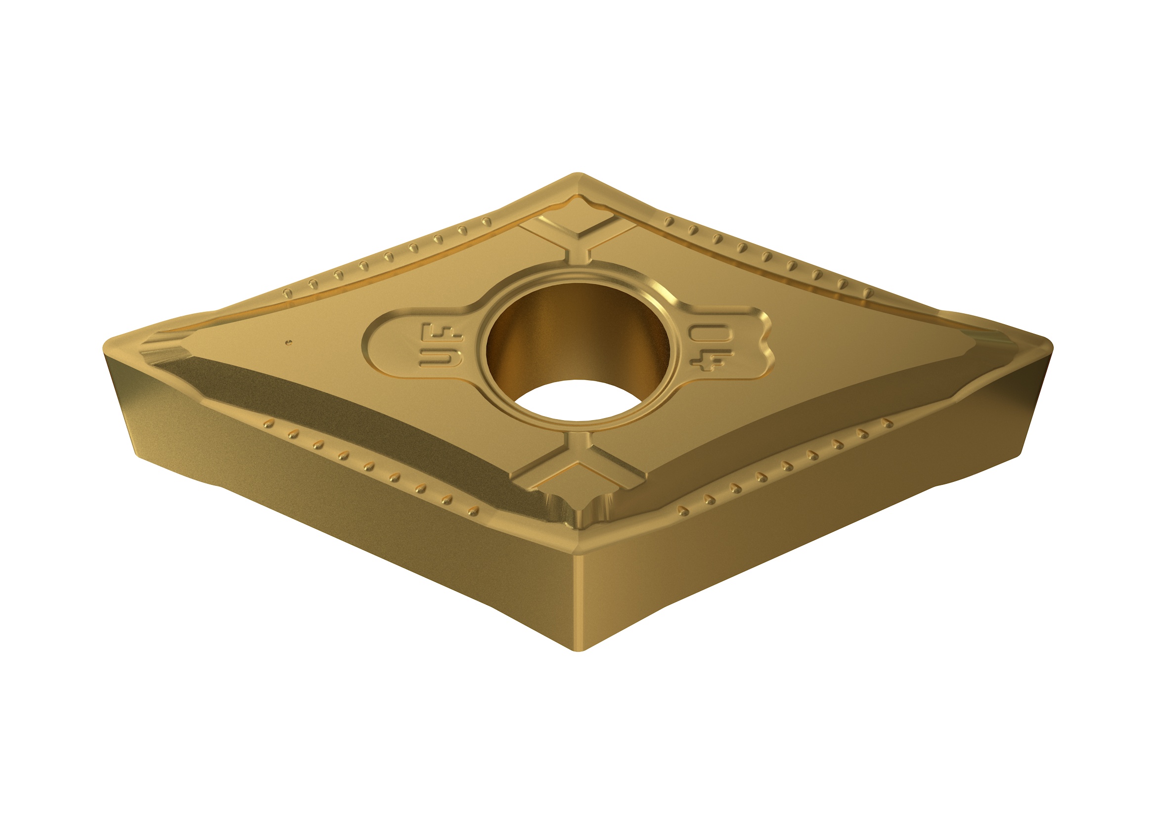 Picture of DNMG431UF YG801 YG-1 DNMG150404-UF YG801 55.0° Negative Carbide 0.0156 0.40mm Radius Finishing, Semi Finishing