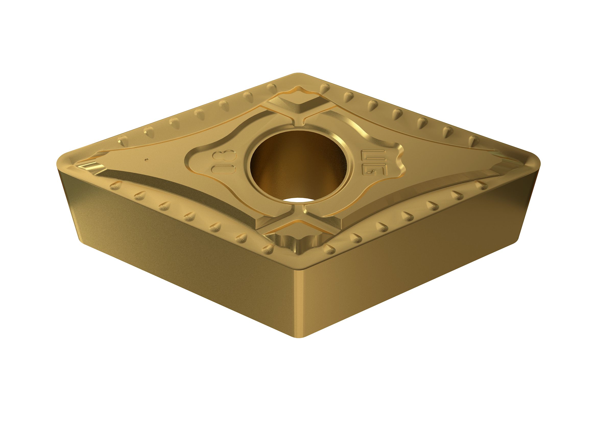 Picture of DNMG442-UG YG801 YG-1 DNMG150608-UG YG801 55.0° Negative Carbide 0.0313 0.80mm Radius Medium, Semi Finishing