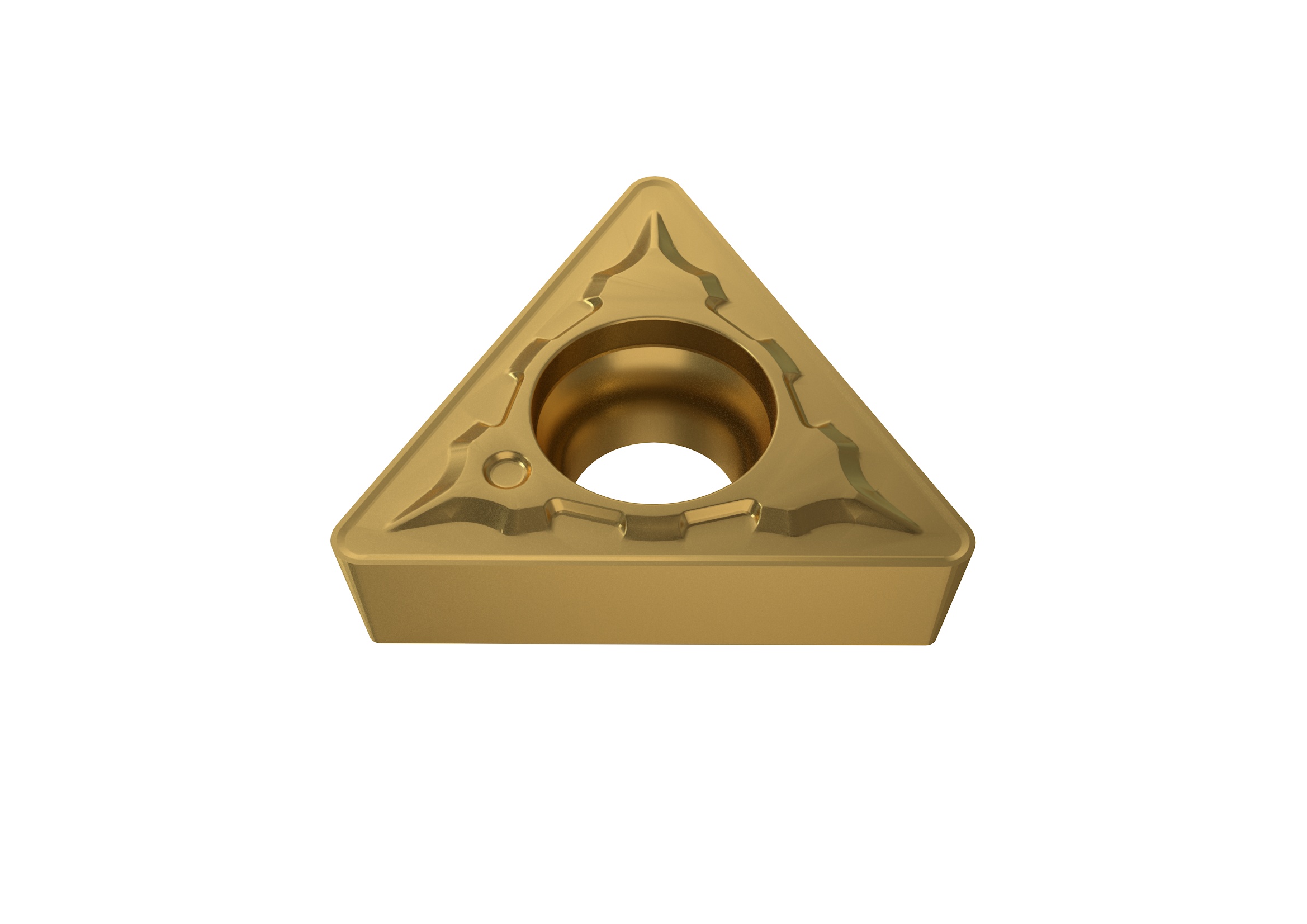 Picture of TCMT32.52UG YG801 YG-1 TCMT16T308 UG YG801 Triangle Positive Carbide 0.0781 1.98mm Radius Medium, Semi Finishing