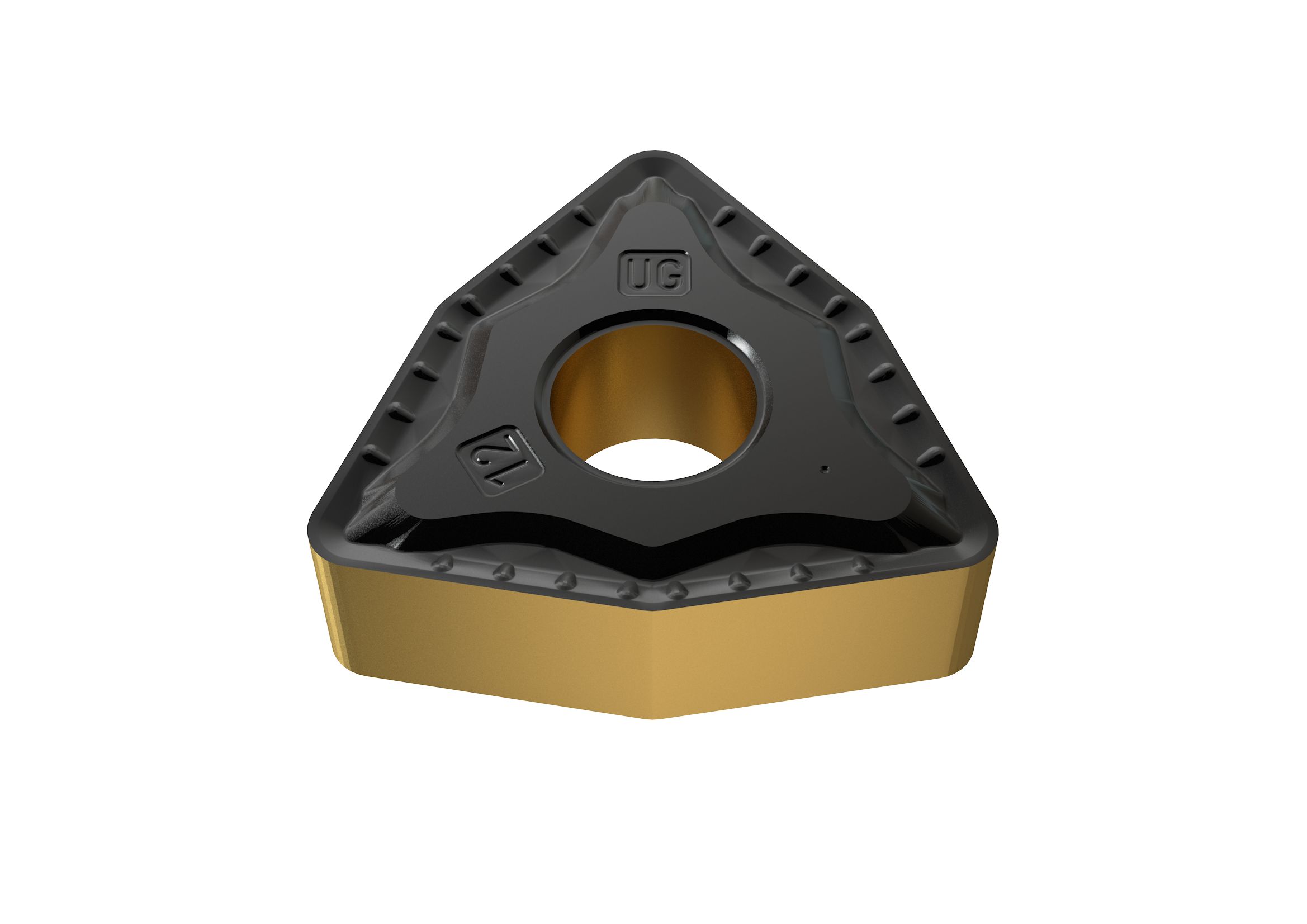 Picture of WNMG433UG YG801 YG-1 WNMG080412 UG YG801 Trigon Negative Carbide 0.0469 1.19mm Radius Medium, Semi Finishing