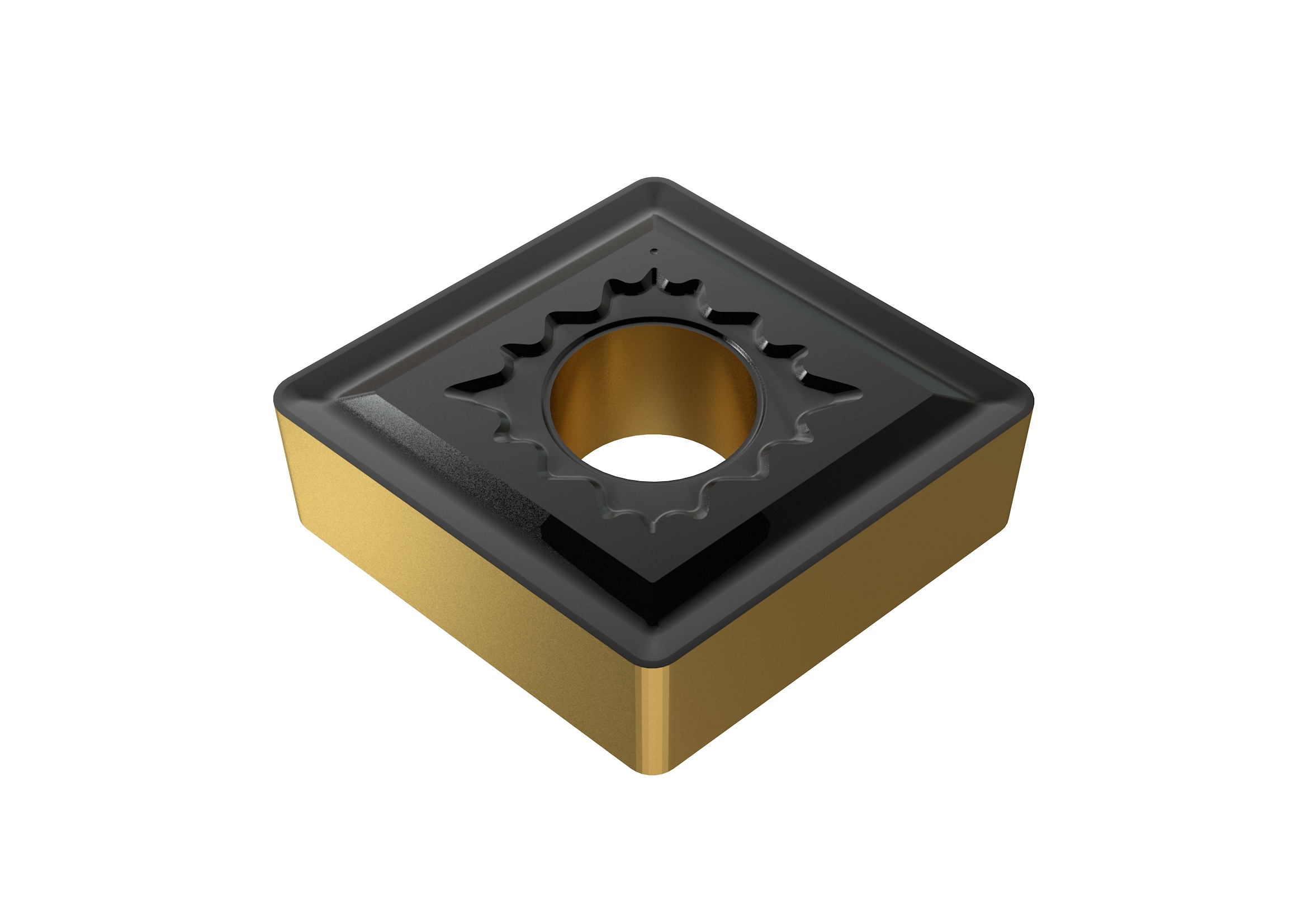 Picture of CNMG432UC YG3020 YG-1 CNMG120408-UC YG3020 80.0° Negative Carbide 0.0313 0.80mm Radius Medium, Semi Finishing