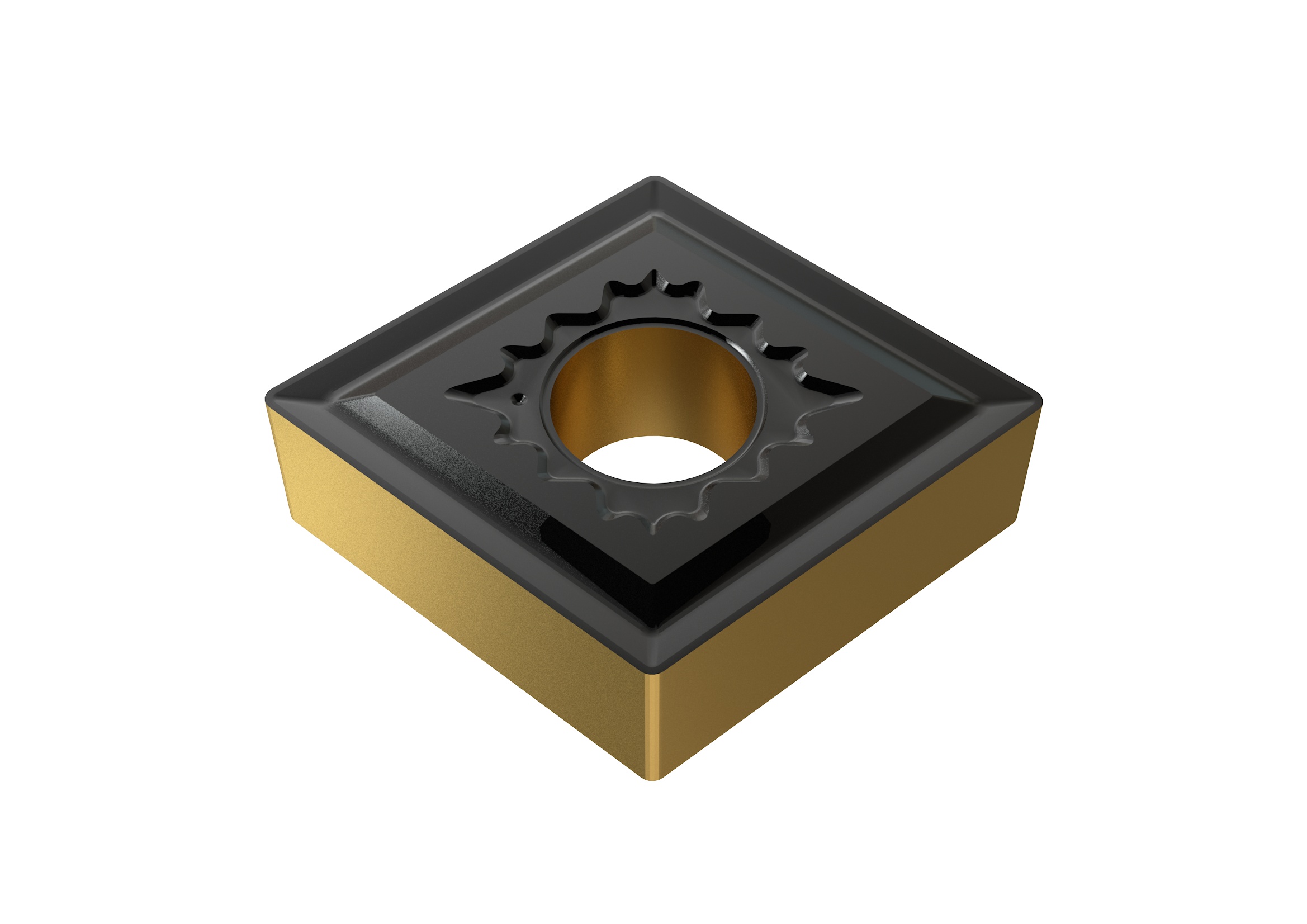 Picture of CNMG431UC YG3010 YG-1 CNMG120404-UC YG3010 80.0° Negative Carbide 0.0156 0.40mm Radius Medium, Semi Finishing