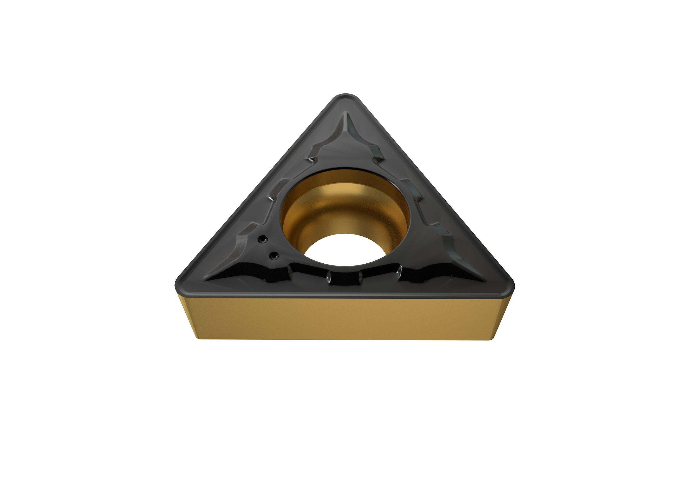 Picture of TCMT32.52UG YG3020 YG-1 TCMT16T308 UG YG3020 Triangle Positive Carbide 0.0781 1.98mm Radius Medium, Semi Finishing