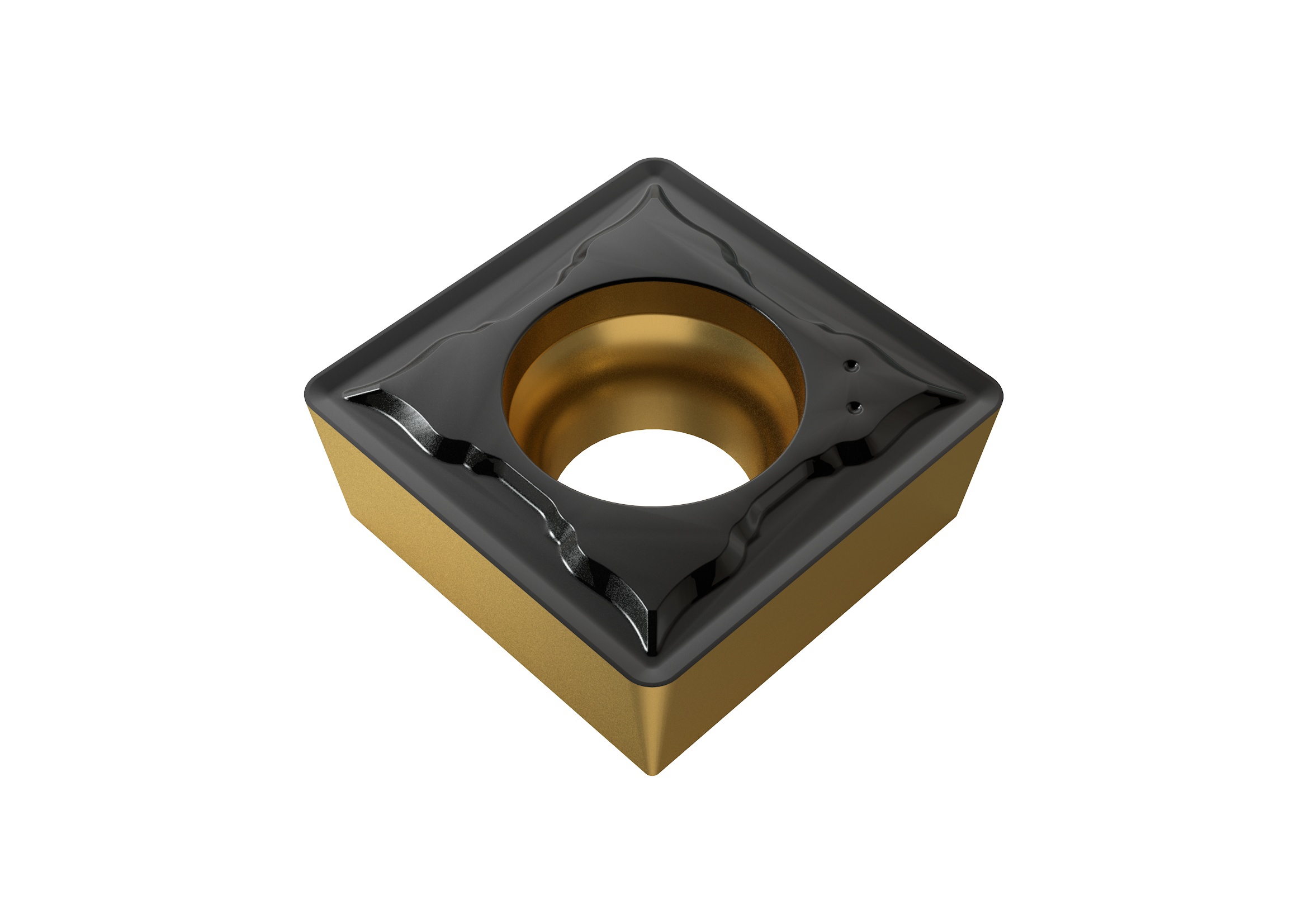 Picture of SCMT432 UG YG3030 YG-1 SCMT120408 UG YG3030 Square Positive Carbide 0.0313 0.80mm Radius Medium, Semi Finishing