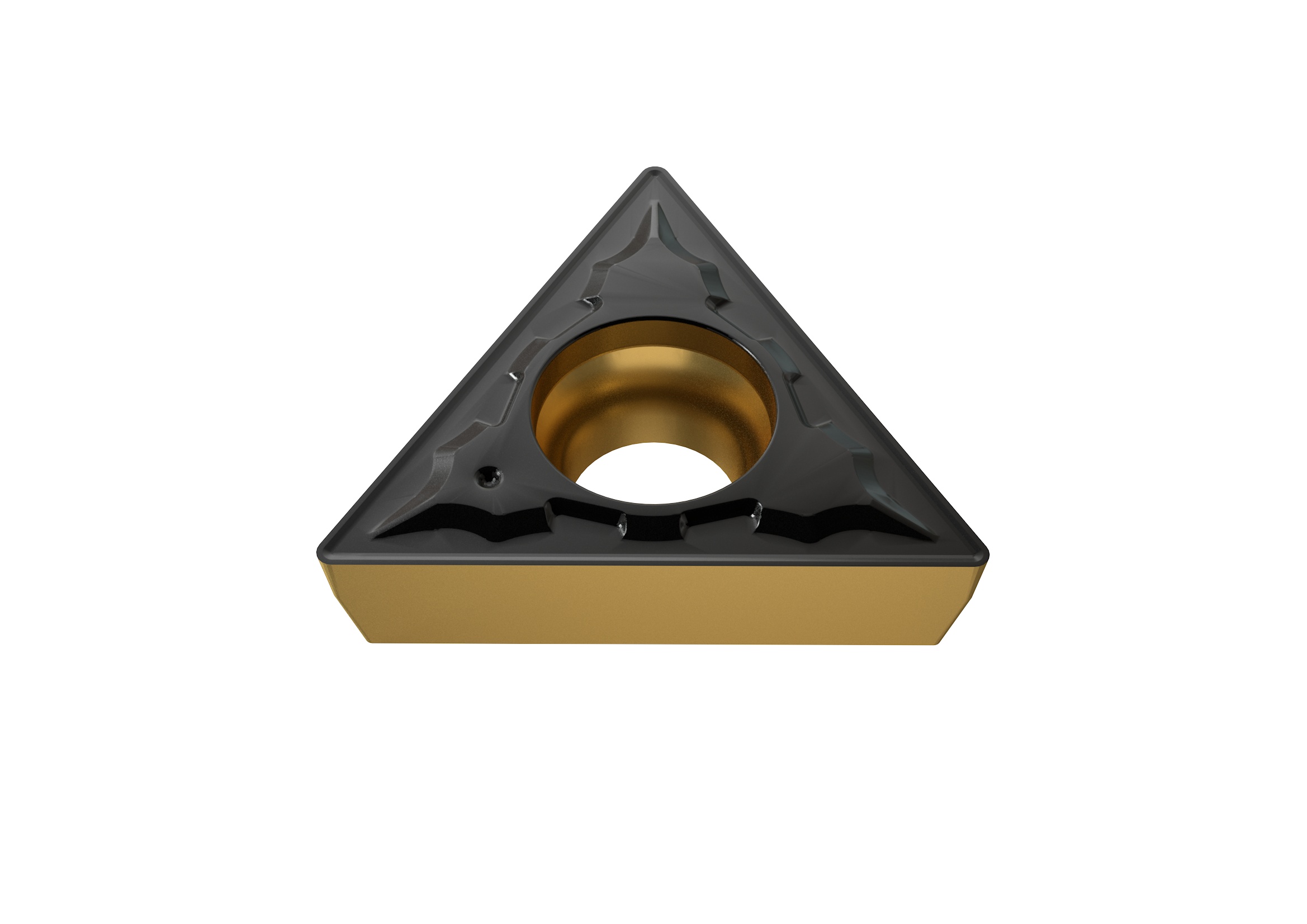 Picture of TCMT32.51UG YG3020 YG-1 TCMT16T304 UG YG3020 Triangle Positive Carbide 0.0781 1.98mm Radius Finishing, Semi Finishing